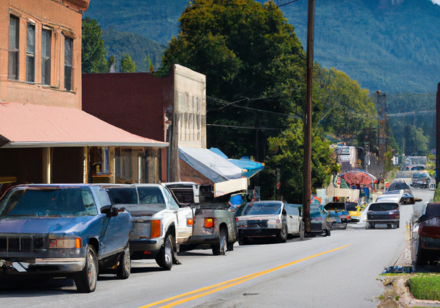 Well Now, Lemme Tell Ya 'Bout This 'Ere U.S. Economy downdtown WV 4 15