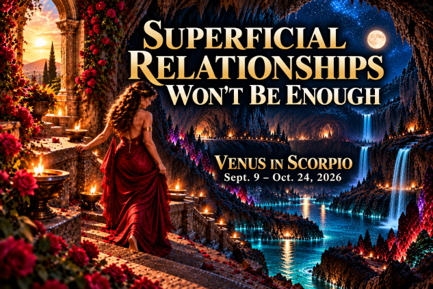 Superficial Relationships Won't Be Enough: Venus in Scorpio